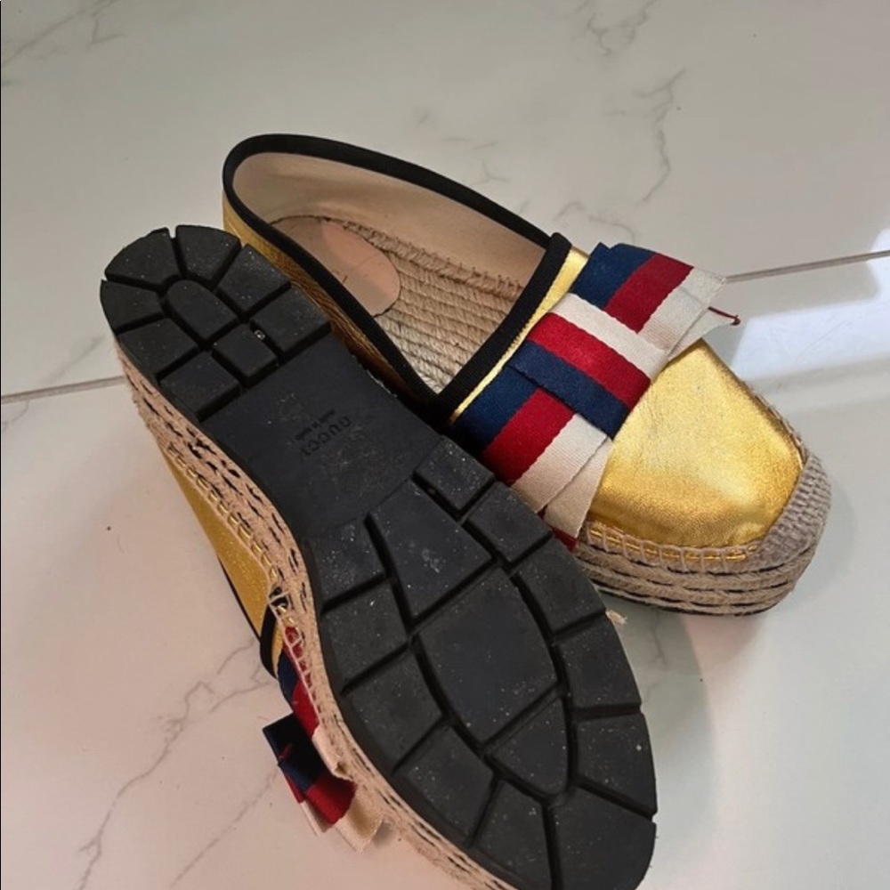 100% authentic Gucci Espardilles size 6,5